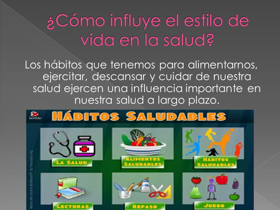 que es un hábito y estilo de vida saludable
